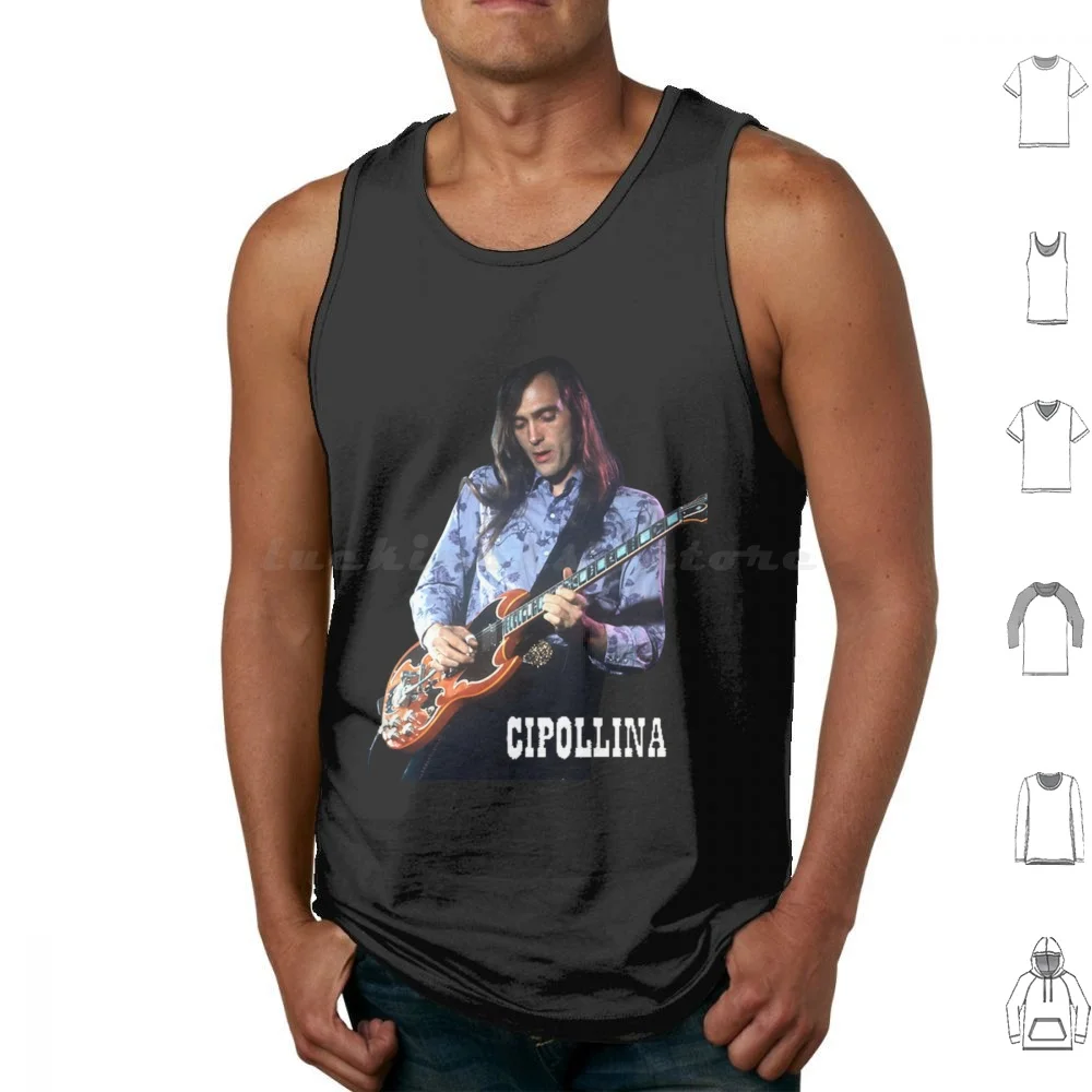Майка без рукавов John Cipollina жилет мессенджер Джон циполлина служба счастливых