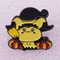 the most popular animated yellow small animal fashionable creative cartoon brooch lovely enamel badge clothing accessories