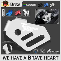 with logo tenere 700 accessories motorcycle rear abs sensor guard cover protector for yamaha tenere 700 tenere700 2019 2021 2022