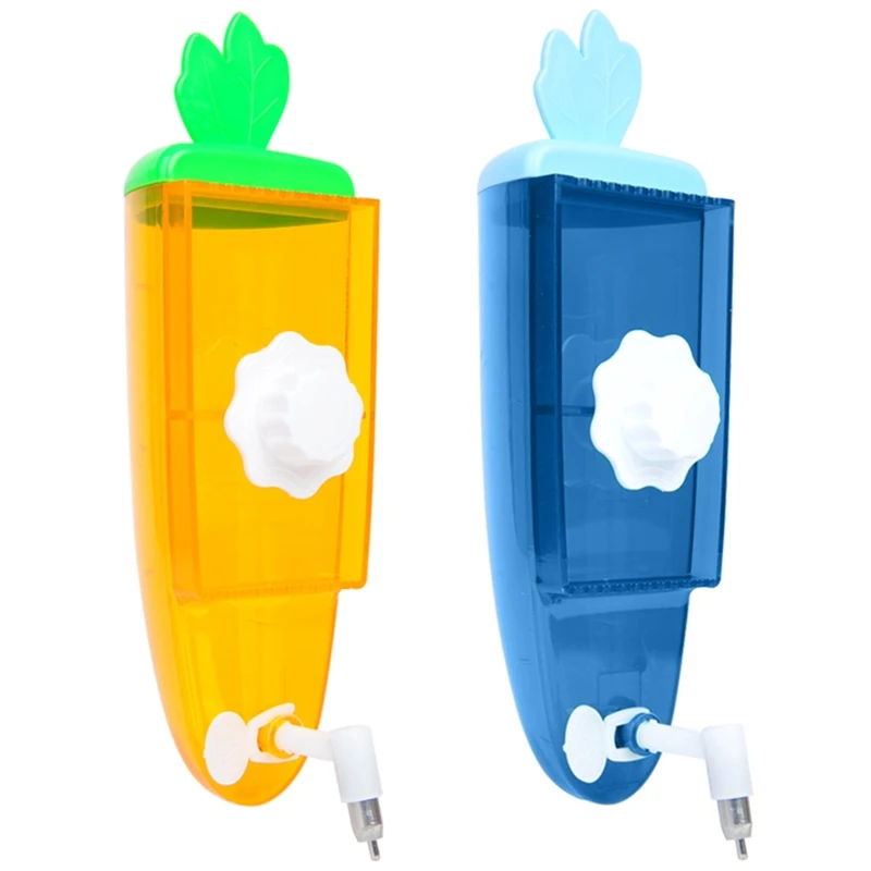 

Маленькая бутылка для воды для домашних животных, семейный дозатор ежей, форма моркови для клетки, маленькие животные, хорьки, Прямая постав...