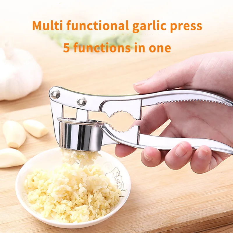 Большой ручной чесночный зажим из алюминиевого сплава