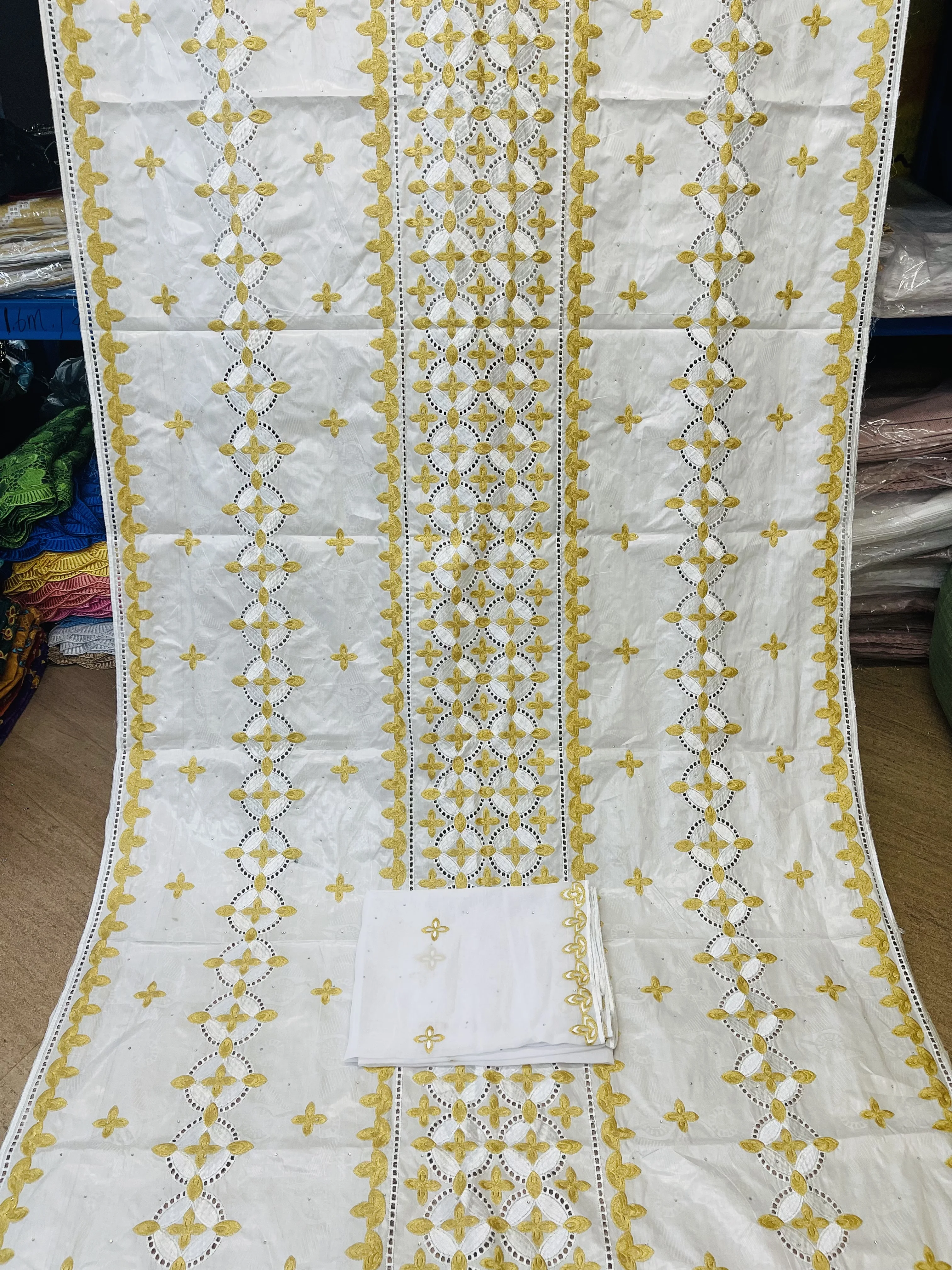 Африканские ткани раковина богатая Женская жаккардовая парчовая ткань борд