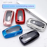 plating tpu pc car key cover shell for ford fusion mustang explorer f150 f250 f350 ecosport edge s max ranger key case holder