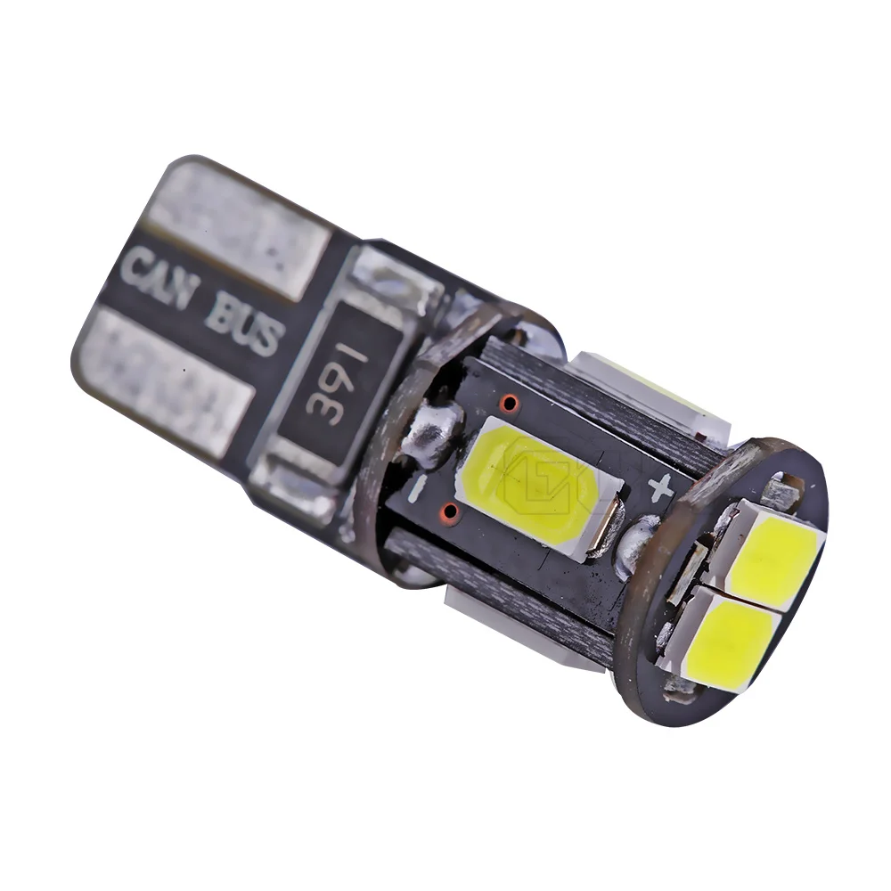 Светодиодная лампа T10 W5W 6SMD Canbus 5630 12 В 4-10 шт.