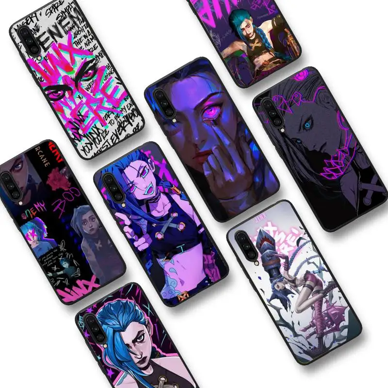 

Anime Arcane Jinx Phone Case For Xiaomi mi 9 mi8 F1 9SE 10lite note10lite Mi8lite Coque for xiaomi mi 5x