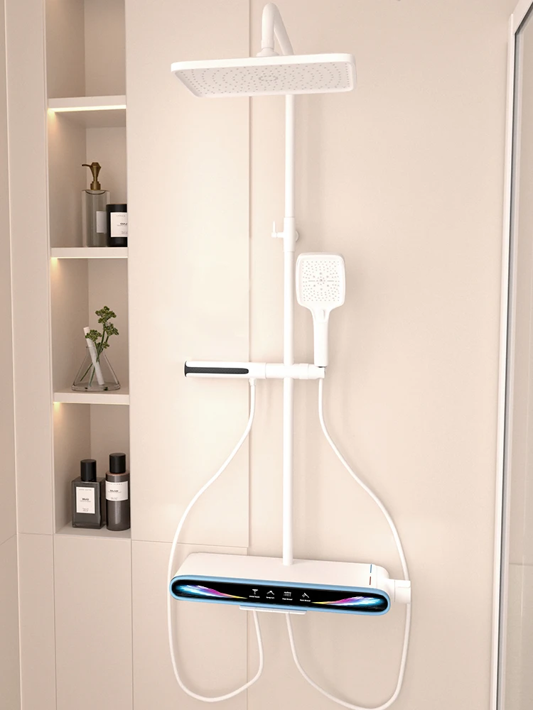 

Душевая система BusySink серого цвета из латуни