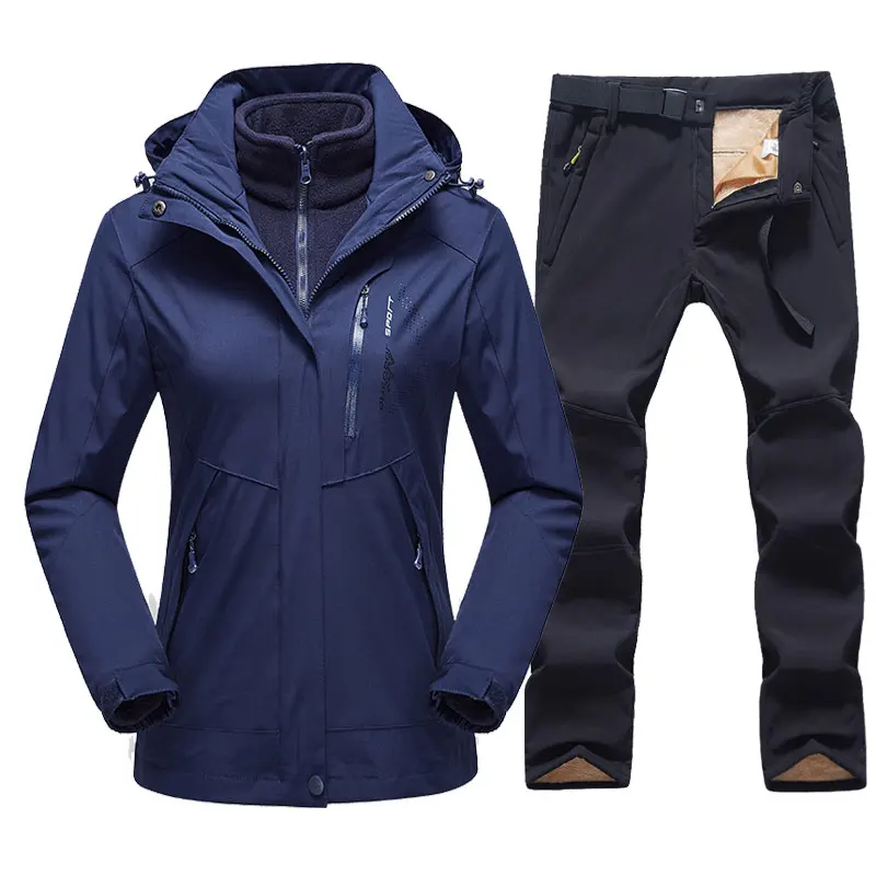 Jacket And Pants Waterproof Alpine Ski Set
