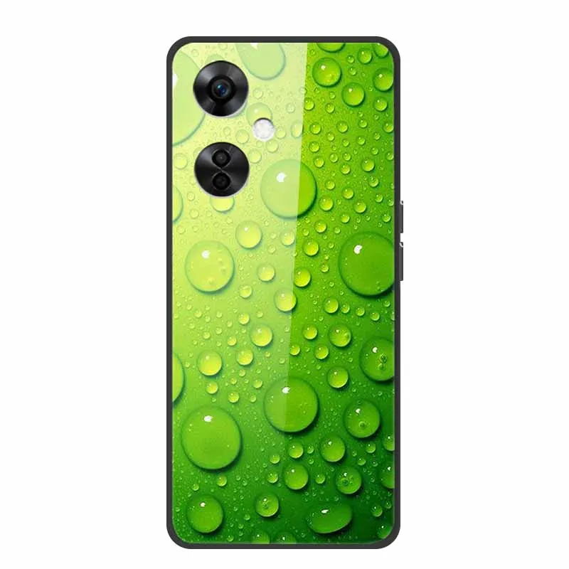 Роскошный чехол для телефона OnePlus Nord CE 3 Lite из закаленного стекла с изображением