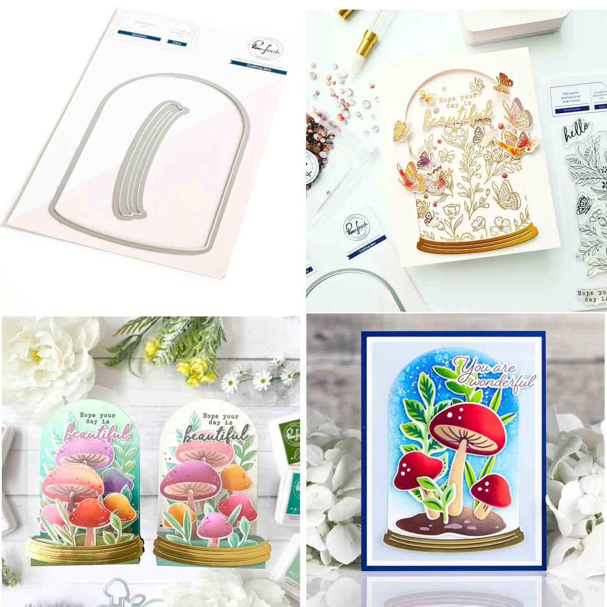 

2023 New Terrarium Die Metal Cutting Dies for Making Card Scrapbook Embossed Album Diy Craft Knife Mould Template Decoration