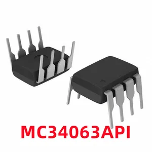 1PCS MC34063API 34063API Direct-plug DIP-8 Switch Regulator Voltage Regulator IC Chip
