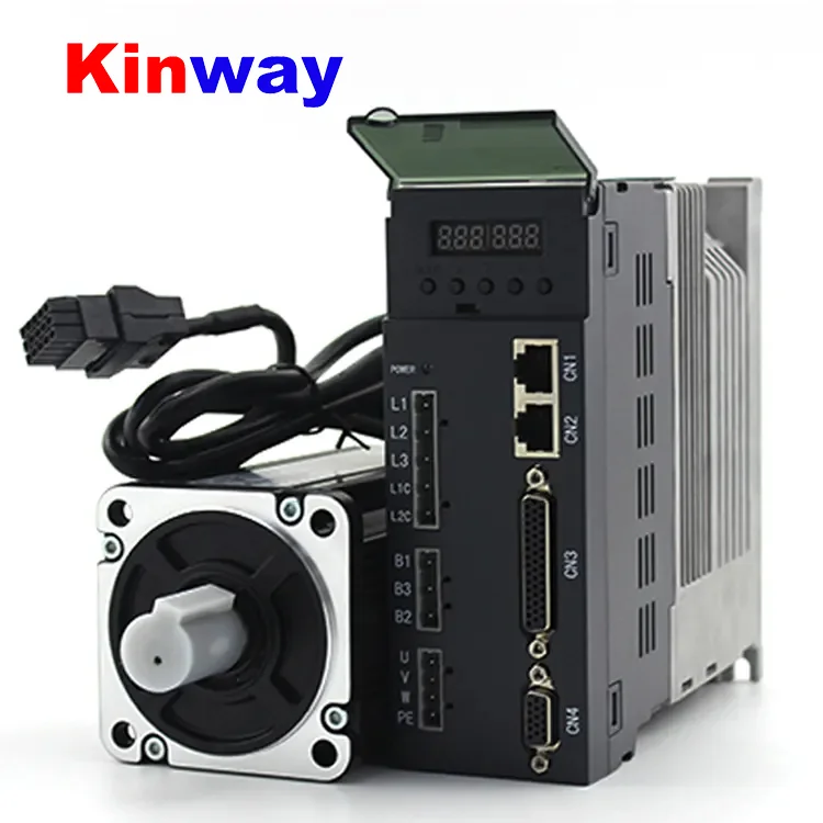 Сервоприводы с ЧПУ Kinway нм 1 кВт сервопривод в комплекте LCMT-10L02NB-80M03230B + А4 для