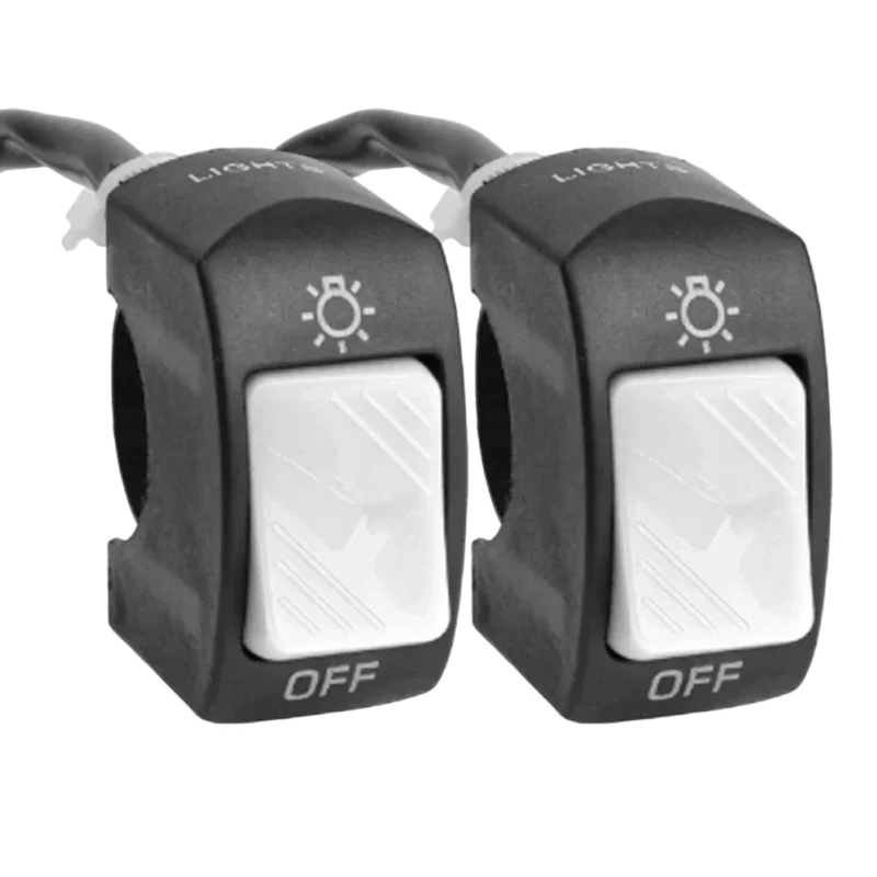 Универсальный руль мотоцикла, кнопка включения и выключения, модификация для 22 мм, мотоциклов, квадроциклов, аксессуары для мотоциклов