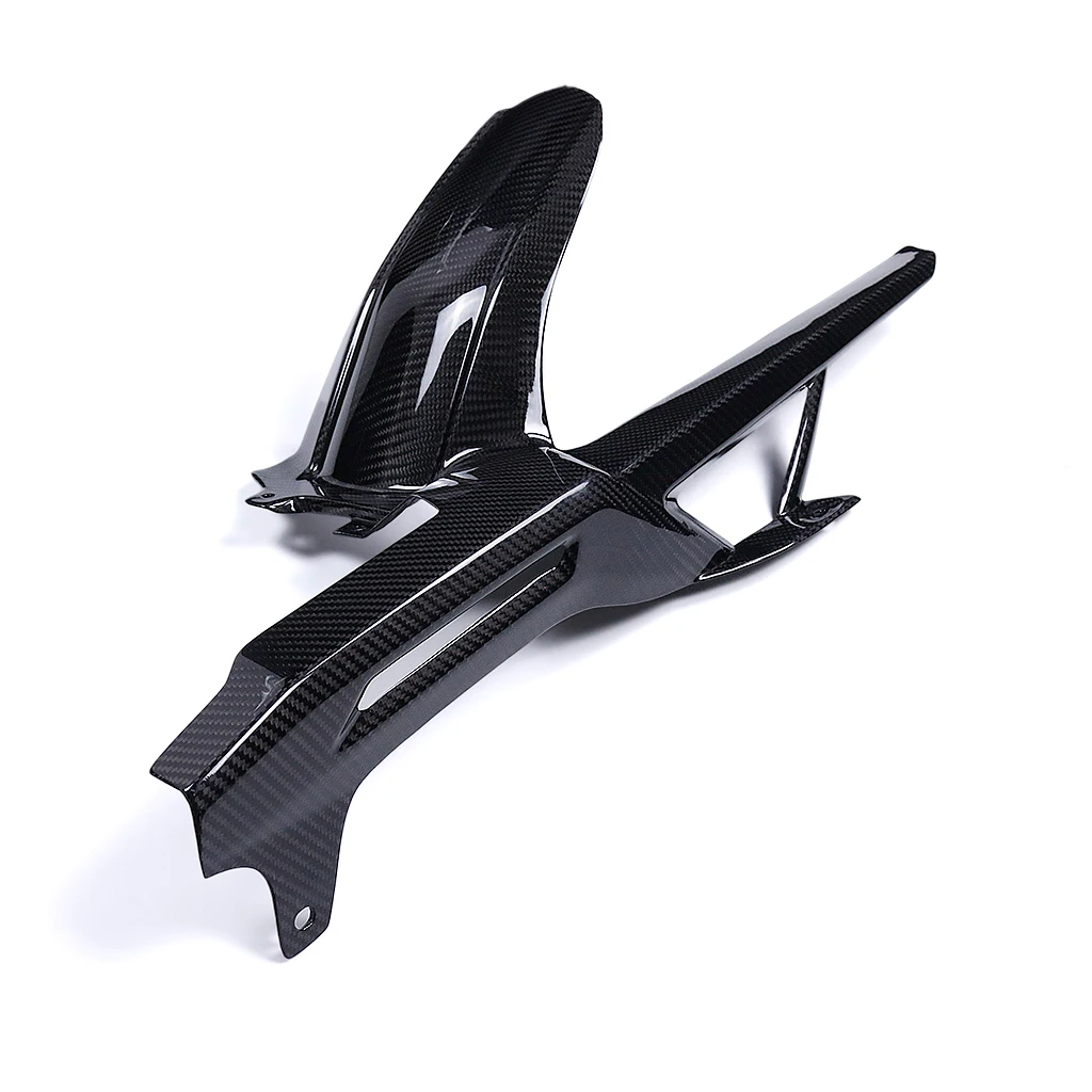 Для BMW F900 XR F900XR F 900 R 2020 2021 2022 2023 2024 100% углеродное волокно защита цепи заднего крыла