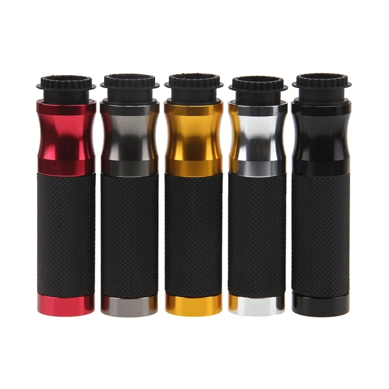 

50JA Bike Handle Grips, Non-Slip-Rubber Bicycle Handlebar Grips, 7/8" 22mm Replacement Bike Grips, for Scooter Motorcycle