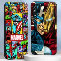 usa marvel comics phone cases for xiaomi redmi 7 7a 9 9a 9t 8a 8 2021 7 8 pro note 8 9 note 9t back cover smartphone shockproof