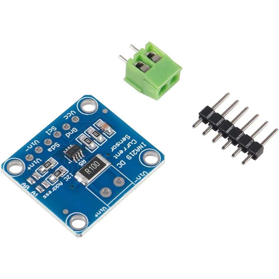 

CJMCU-219 INA219 I2C Interface Bidirectional DC Current Power Monitoring Sensor Module for Arduino Raspberry Pi