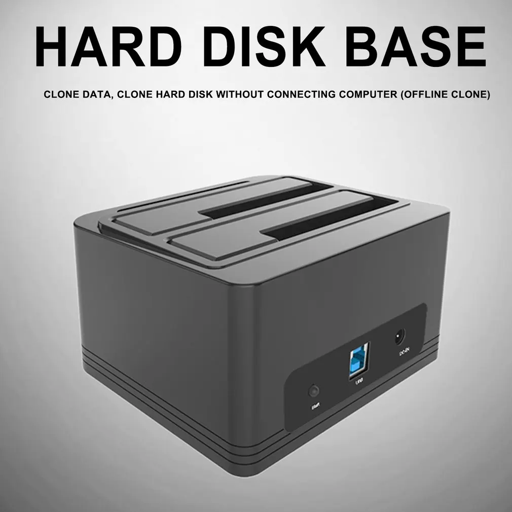

Док-станция для жестких дисков HDD/SSD3.5/2,5 дюйма SATA
