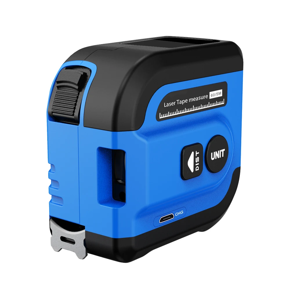 

Geevon Tape Measure Rangefinder Digital HD Large Screen Laser Mesure Distance Voice Playback Usb Laser Distance Meter Level
