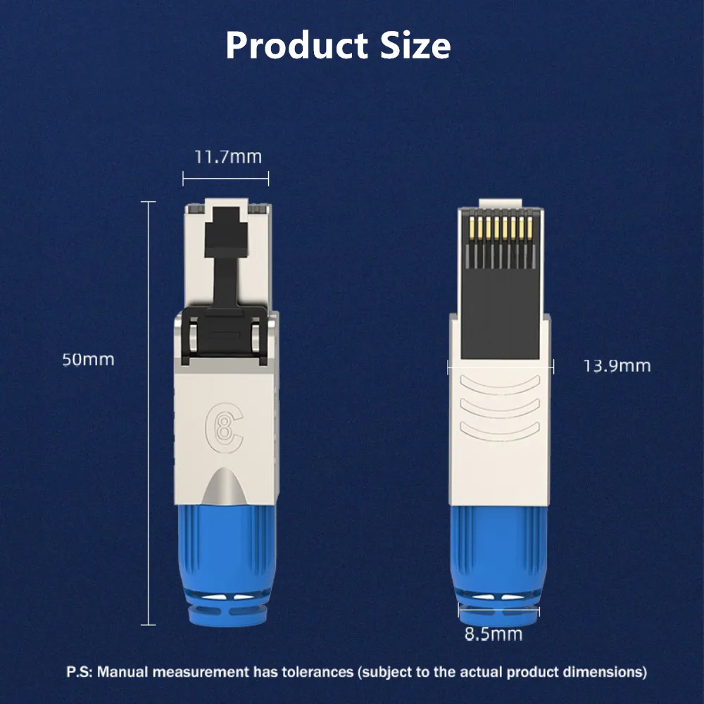 Кабель-удлинитель Ethernet Cat 8 40 Гбит/с 2000 МГц | Электроника