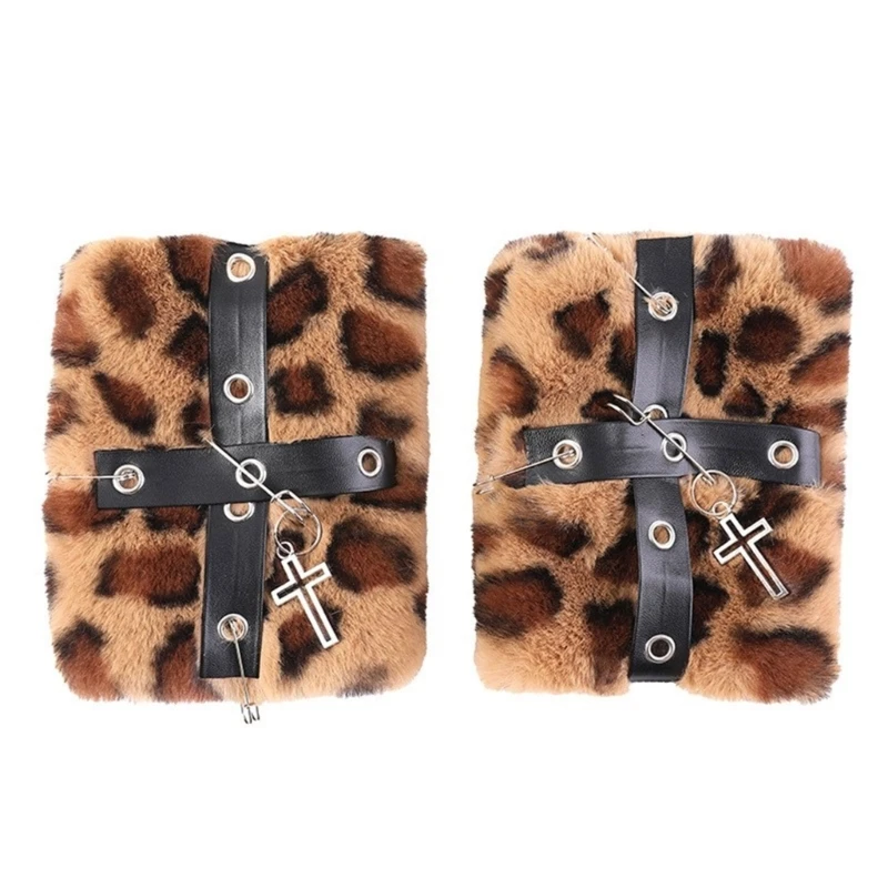 Новый стиль зимние перчатки с меховыми рукавами теплые наручные для