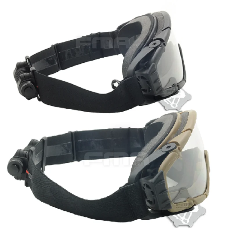 

Outdoor Sports Tactics OK Goggles Riding Equipment Enhanced Micro Fan Device System Goggles Black/Sand TB885
