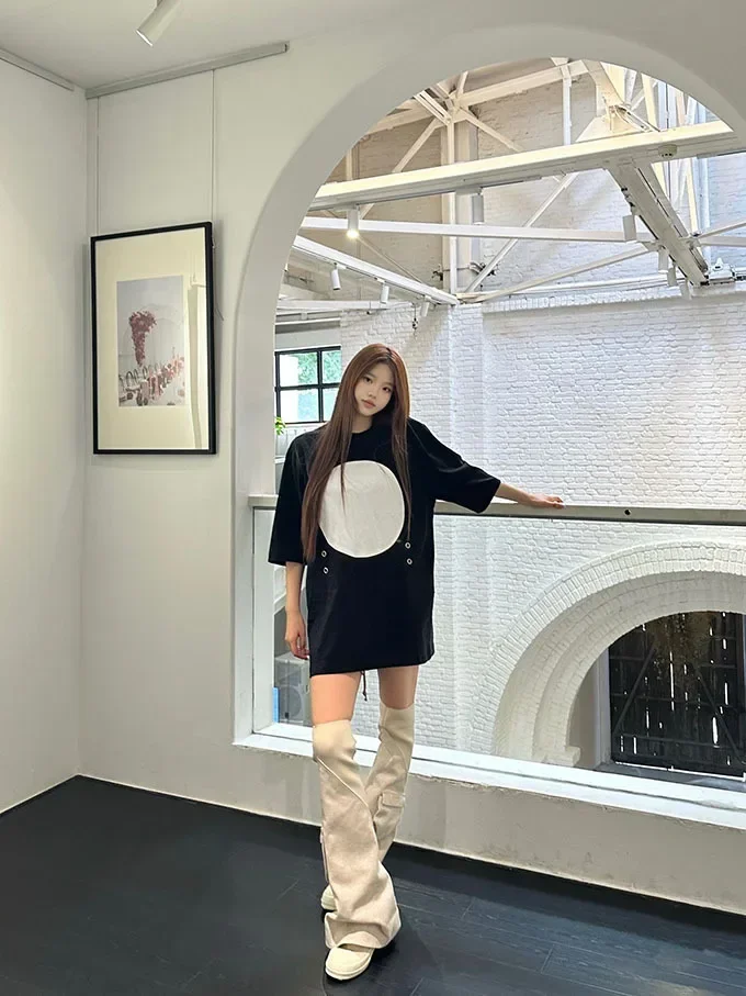 TIFICY High Street темно-черные хлопковые топы Tshrits мужские свободные круглые короткие черно-белые футболки с короткими рукавами и короткими рукавами (art.: 3920ca2f69995) - 3920ca2f69995