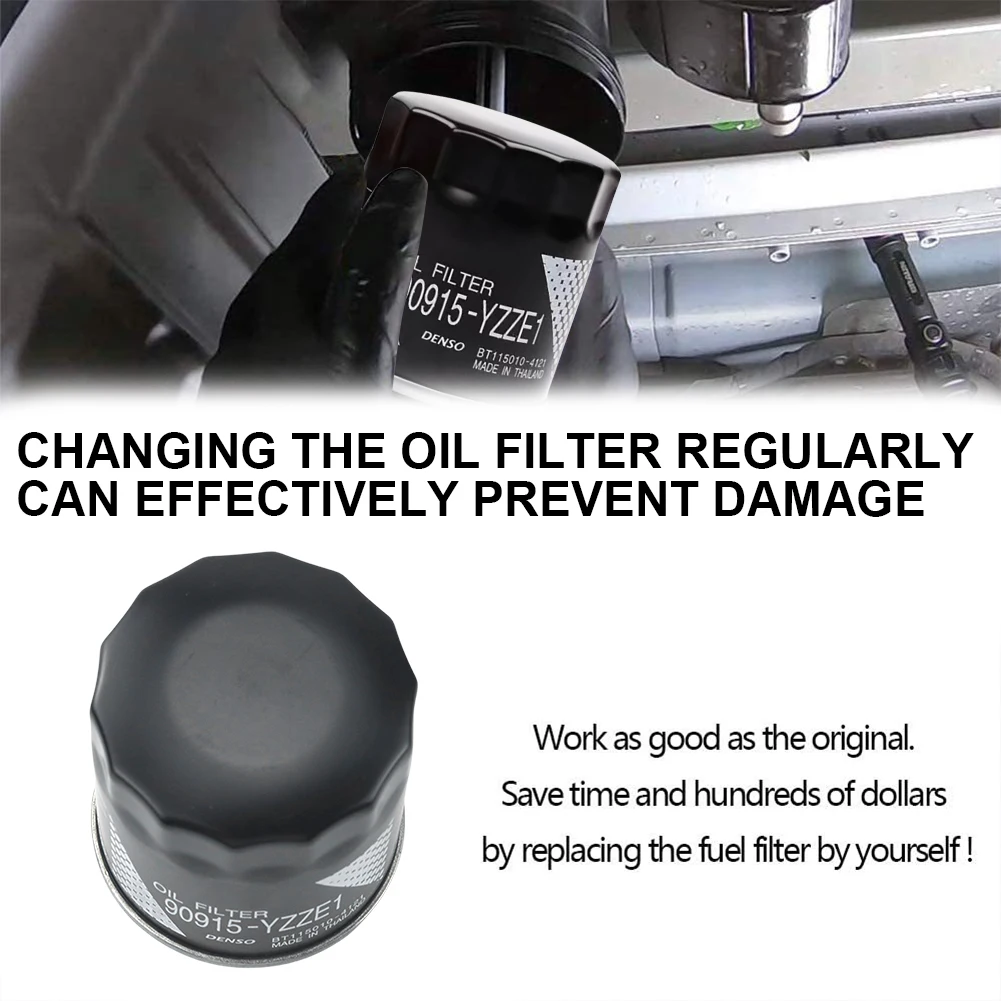 Toyota Aygo B1 B4 2005-2023 Автомобильный сменный масляный фильтр из металла для топливного