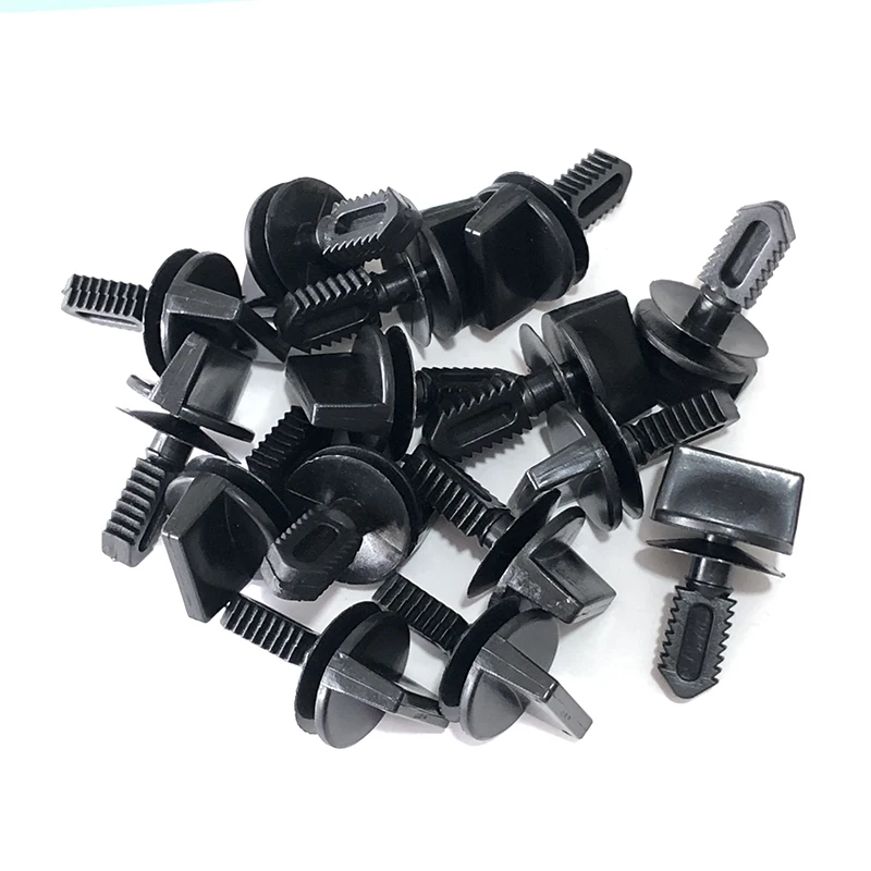 

10Pcs Plastic Trim Clips Dash Covers Shields Boot linings & battery Covers Fastener For BMW 3-Series E30 E36 E46 E60 E93