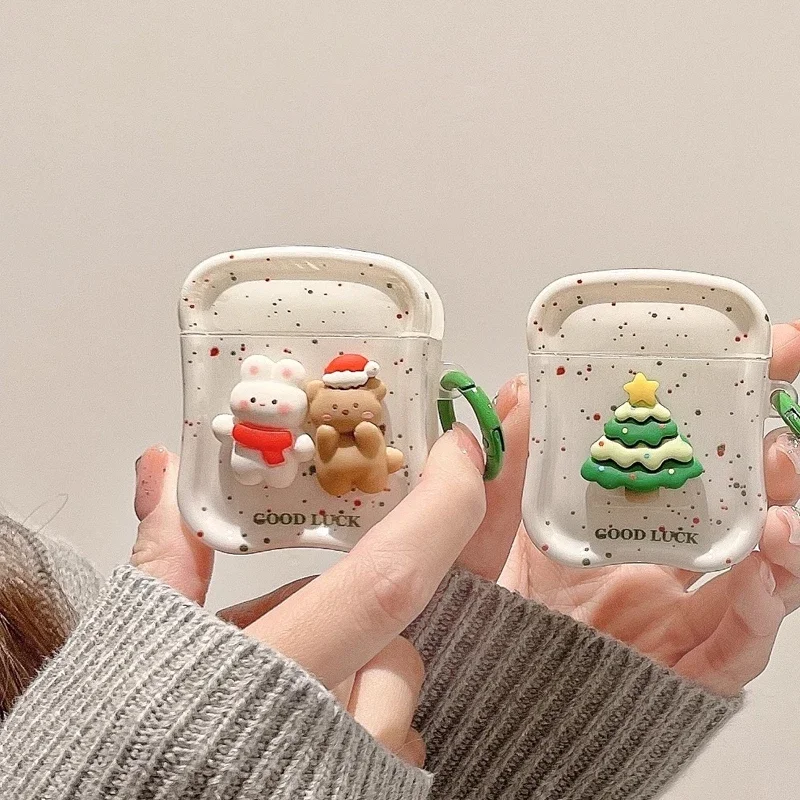 Стереоскопическая Рождественская елка Медведь Банни Беспроводная