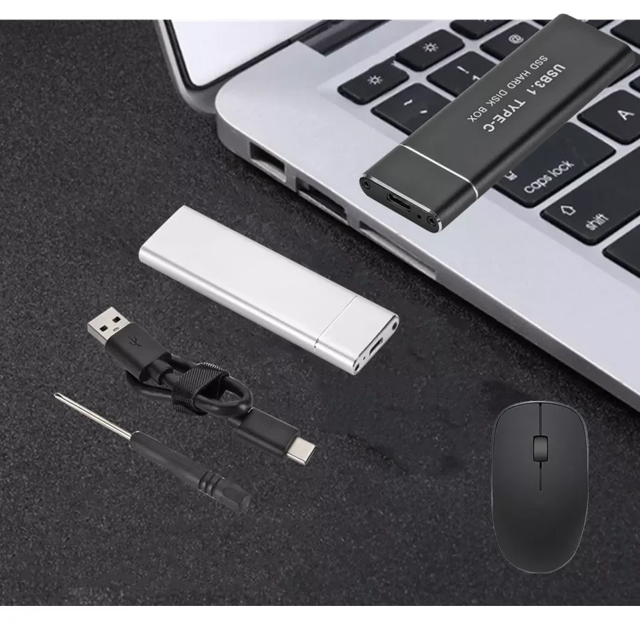 3.1 Type-C на M.2 NGFF SSD Чехол для мобильного жесткого диска 6 Гбит/с внешний корпус чехол