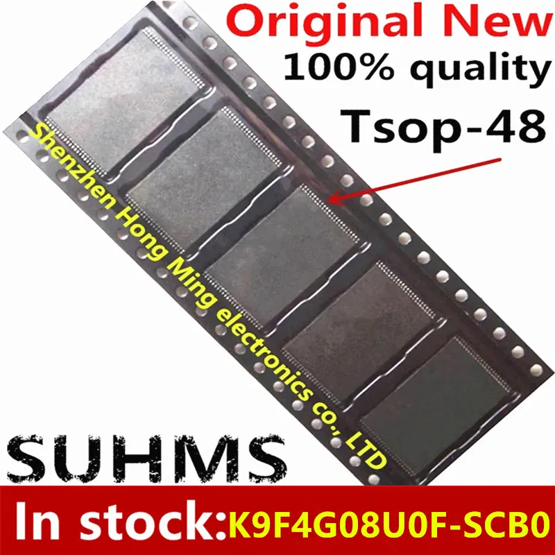 (2-10piece)100% New K9F4G08U0F-SCB0 K9F4G08U0F SCB0 SCBO K9F4G08U0F-SCBO tsop48