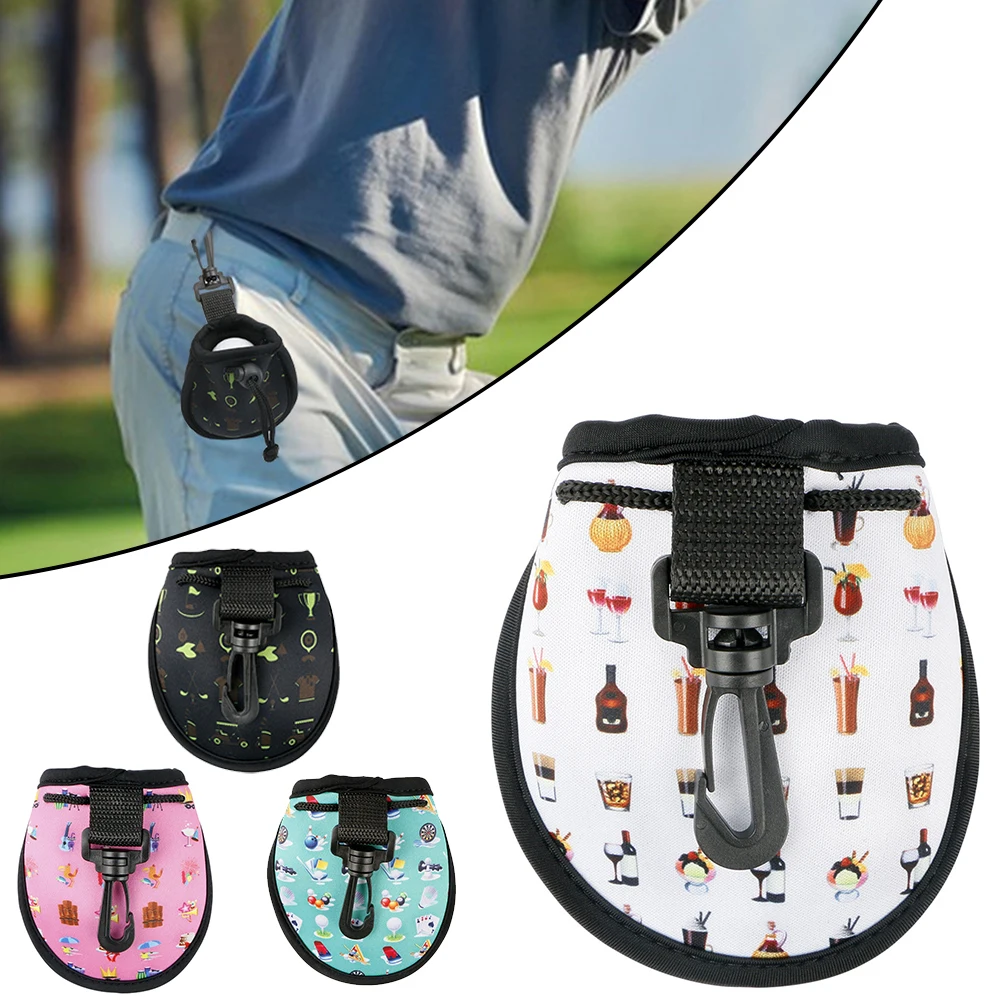 

Красочная маленькая поясная сумка для Golfs Ball Drawstring, маленькая сумка для хранения, профессиональная Фотосумка, крючок, аксессуары для Golfs