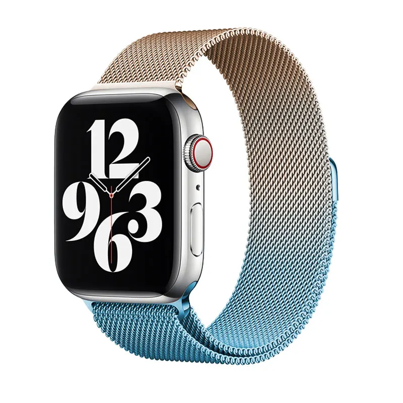 Milanese Loop Strap For Apple watch Band 44mm 40mm 38mm 42mm correa bracelet iWatch serie Ultra 8 7 4 3 SE 6 45 41mm 49mm Band
