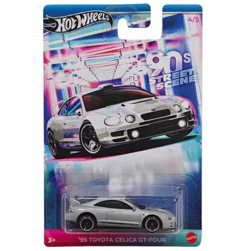 Фото Горячие оригинальные Hot Wheels Silver Elevation, обычный вид на улицу 90-х годов Gdg44, высококачественная игрушечная модель автомобиля из сплава, детский подарок на день рождения №4