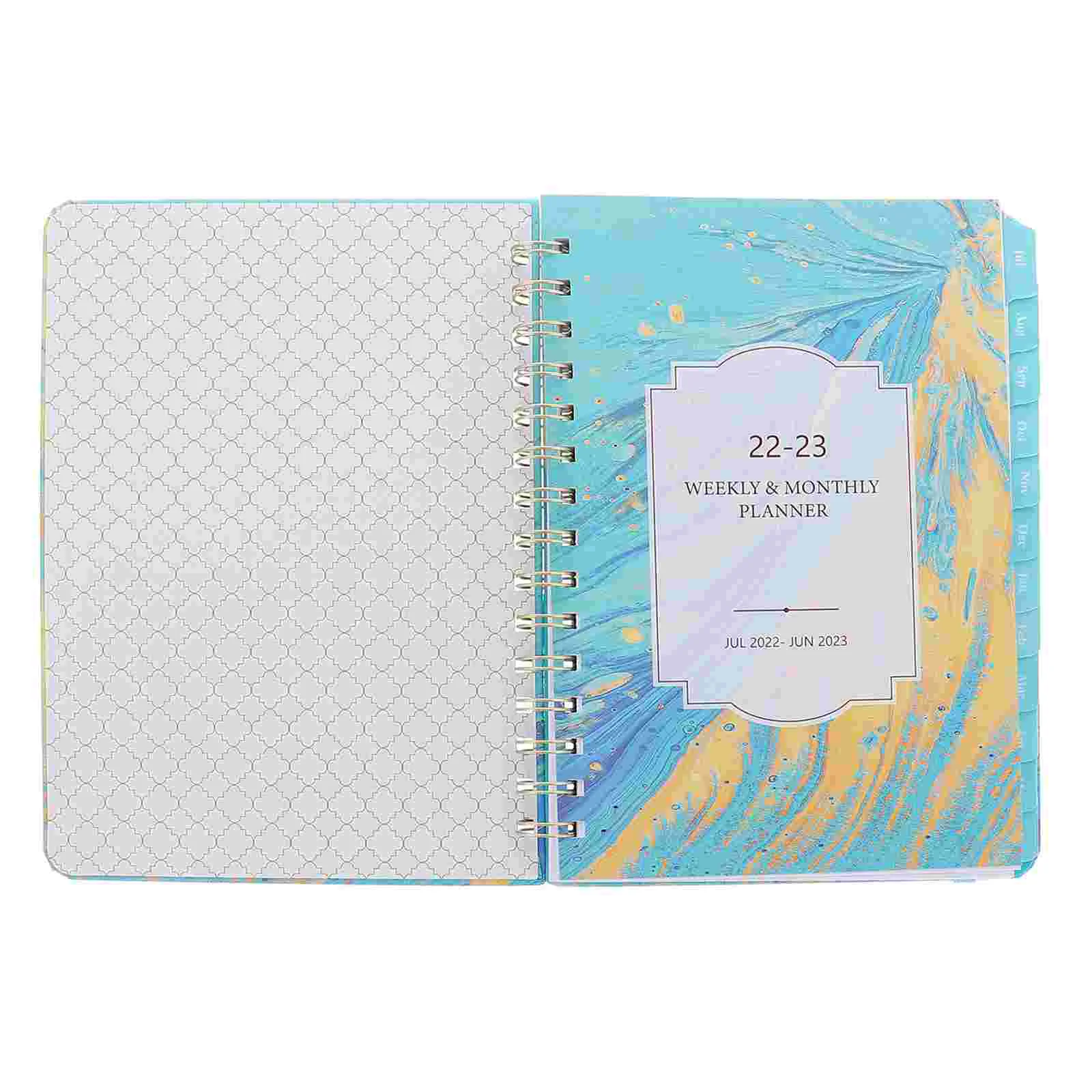 

Planner Monthly Notebook 2023 Schedule Weekly Notepad Book Daily Journal Day List Doagenda Calendar Student Plan Planning