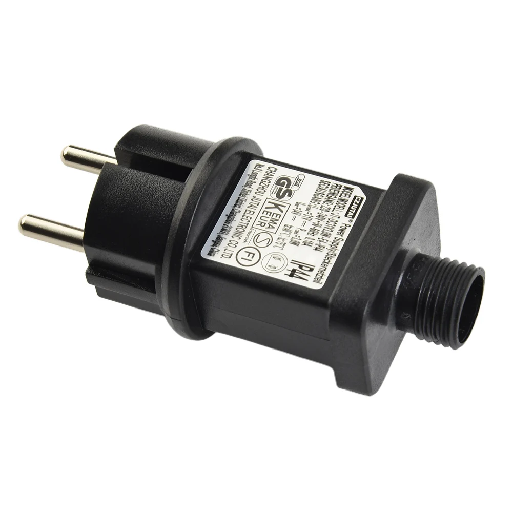 

Plug Adapter Transformer Diameter 15mm Power Supply Adapter Transformer Driver IP44 31V DC LED Max 3.6W European Plug Adapter