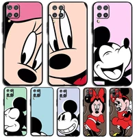good looking mickey mouse phone case for samsung galaxy a10 a20 a30 a2 core a40 a50 s e a60 a70s a70 a80 a90 black luxury back