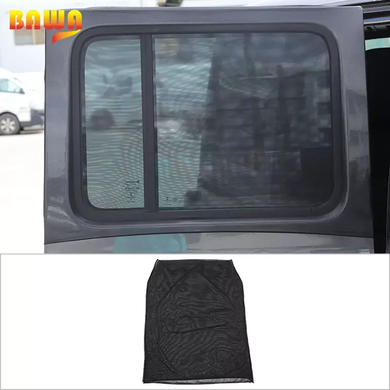 

BAWA Car Sun Visor Curtains Anti-mosquito Net Sunshade For Jeep Wrangler TJ JK JL 1997-2021 Accessories For Jeep Wrangler
