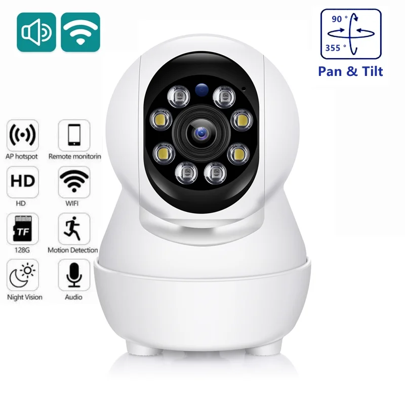 

2MP IP Wifi Indoor Camera Two Way Audio Wireless Surveillance Camera Infrared Night Vision CCTV WiFi Camera Baby Monitor YILOT