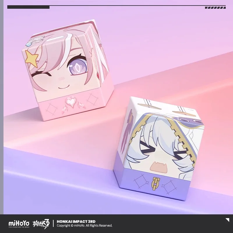 Фото В наличии: Оригинальное зарядное устройство MiHoYo Honkai Impact 3 Theresa Elysia DELIFANG De Cube Fast Charger 35W для косплея, аниме, игр, Type-C, подарок №2