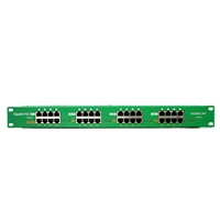 16 port poe patch panel gigabit poe injector ieee802 3afat for 16 ip camera