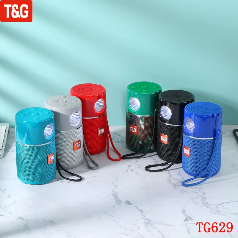 

TG629 Wireless Bluetooth Speaker TWS Outdoor Flashlight Portable Subwoofer Gift Audio