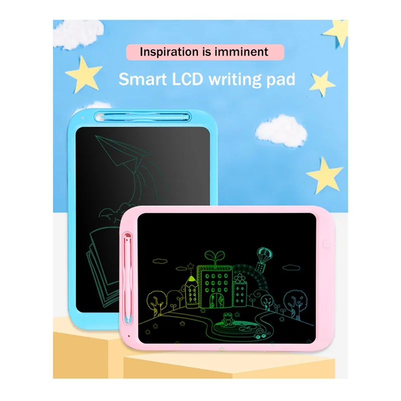 12-дюймовый ЖК-планшет для письма детская доска рисования граффити электронная
