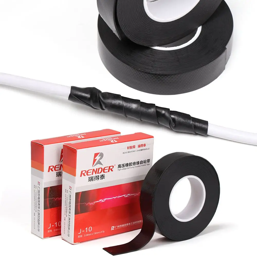 

Waterproof Insulation Electrical Supplies Weld Tape Self-Amalgamating Tape Waterproof Rubber Self Adhesive Sealing