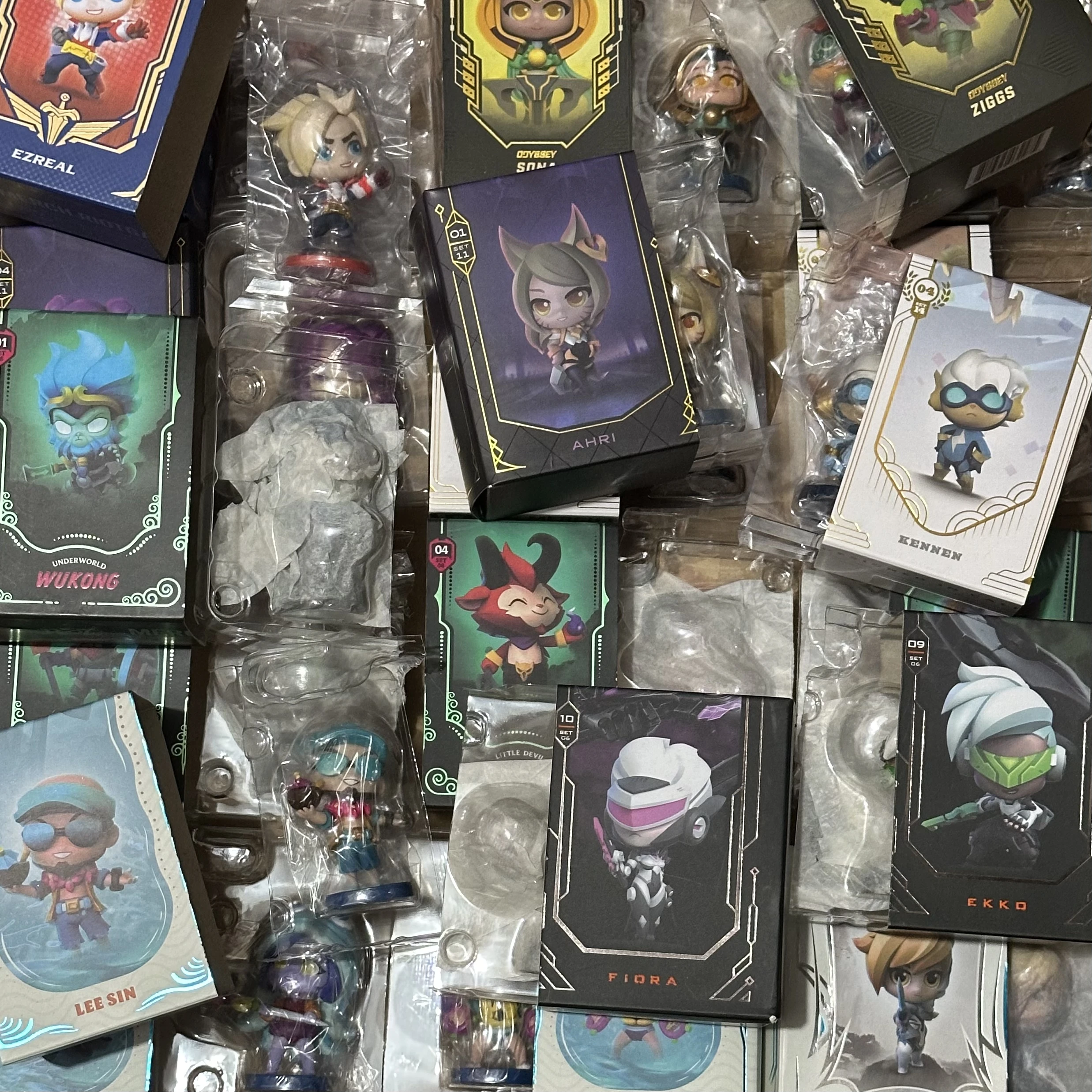 Мини-фигурка команды LOLFigure Single Teemo FIORA TRISTANA PANTHEON LEESIN jinx Ekkofigure оригинальная