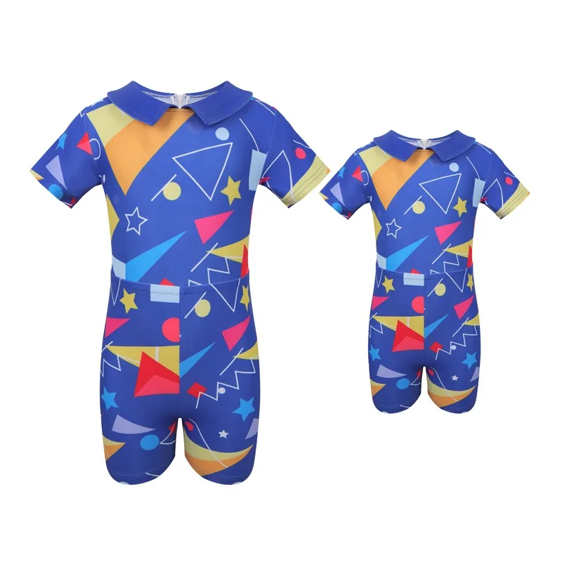 

Kids boy girl Parent-child swimsuit one-piece four-corner anti-glare swimsuit Parent-child vacation swimming pool bikini