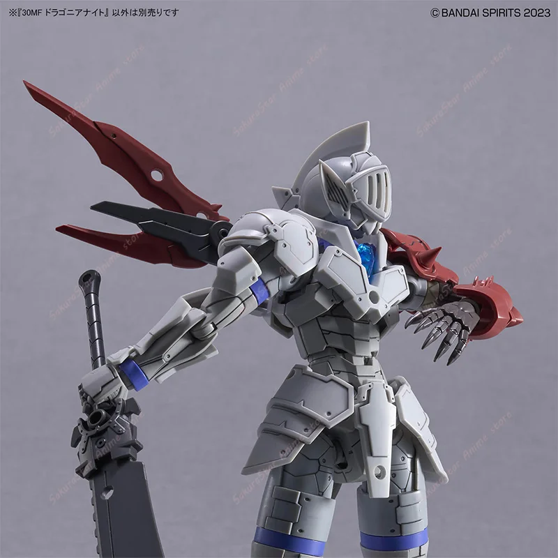 Фото В наличии: Коллекционная модель робота-фигурки Bandai 30 Minutes Fantasy Dragonia Knight, подвижная аниме-фигурка, игрушка в подарок для детей №4