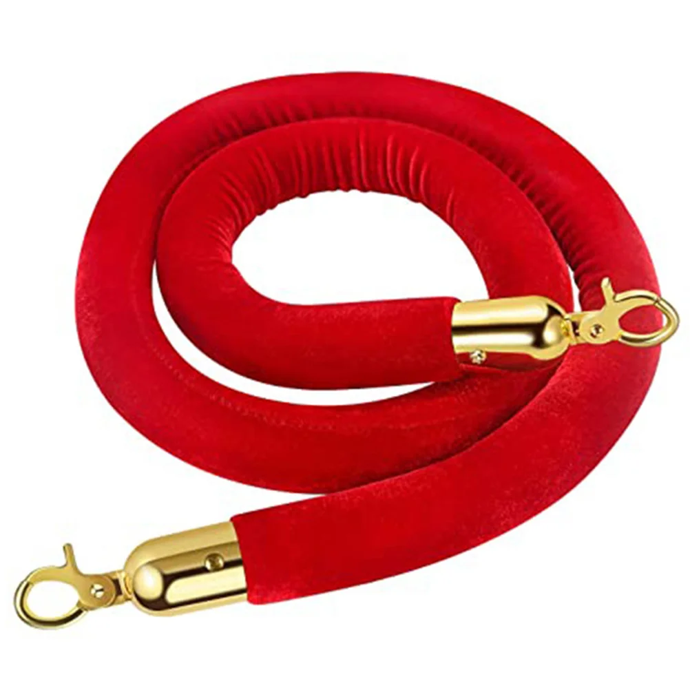 Шнурок для коньерской стойки веревка контроля толпы барьер очереди с крючком