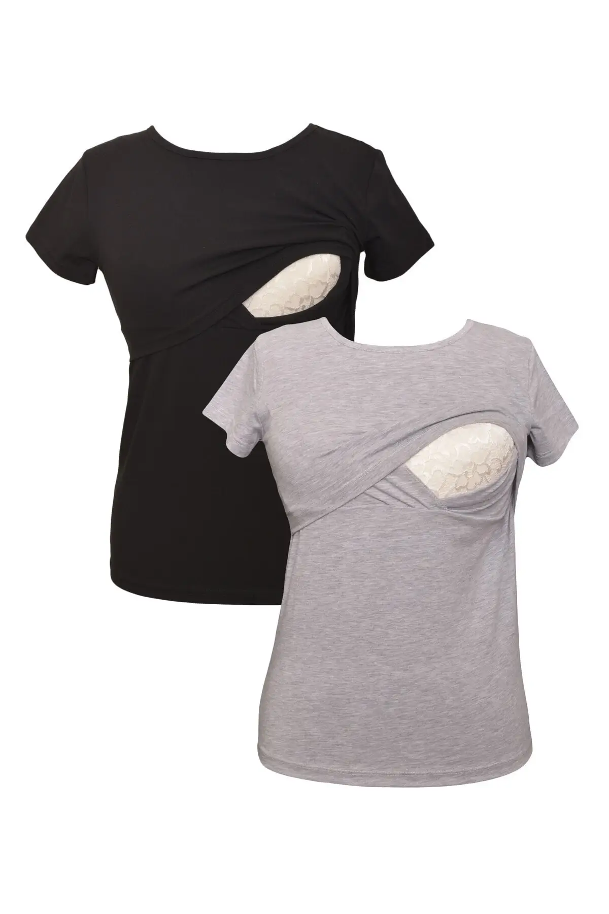 

Maternity Fashion Breastfeeding Tshirt Set
