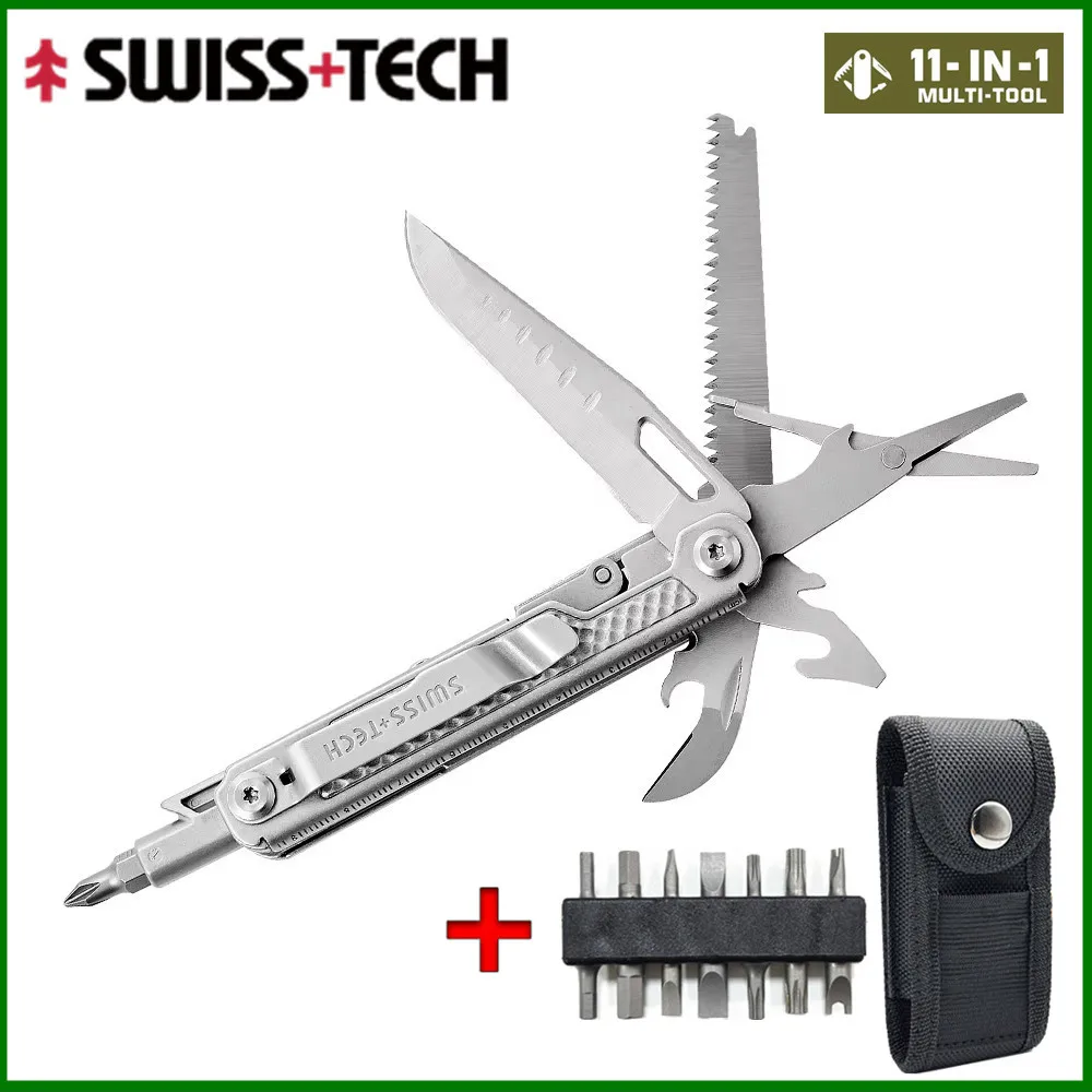 

SWISS TECH 11 в 1 многофункциональный инструмент